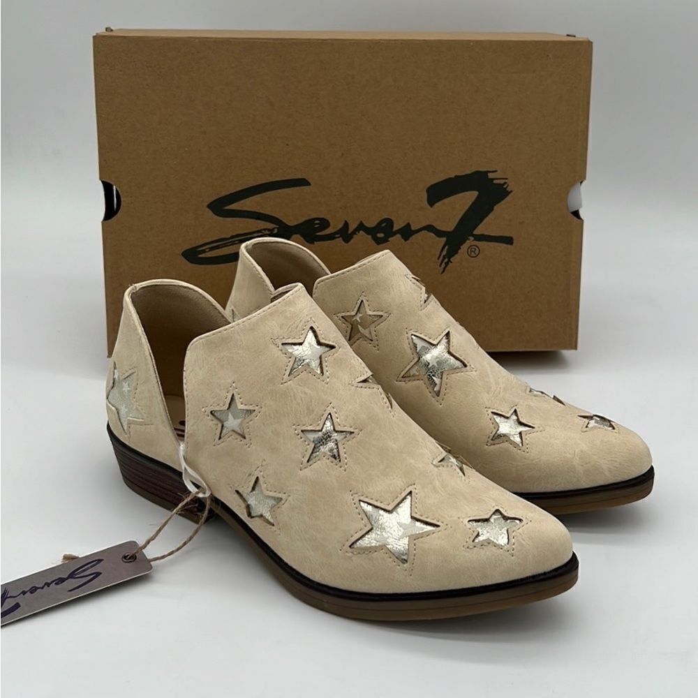 New in box! SEVEN7 Women’s Austin Bootie Milk SIZE 10 READ BELOW
